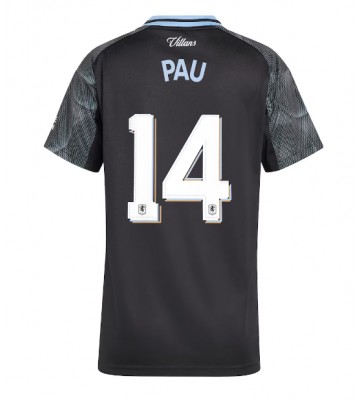 Aston Villa Pau Torres #14 Udebanetrøje Dame 2025-26 Kortærmet